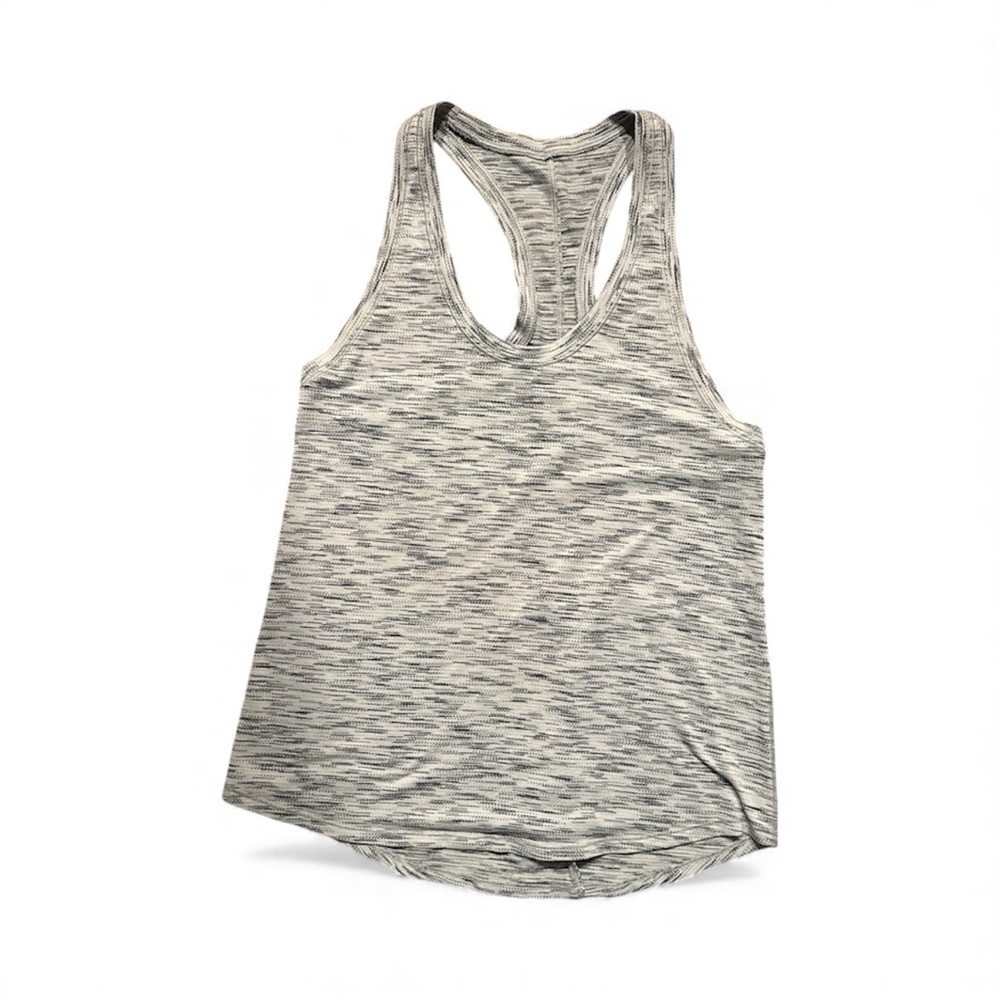 Lululemon Athletica Heathered Gray Racerback Tank Top